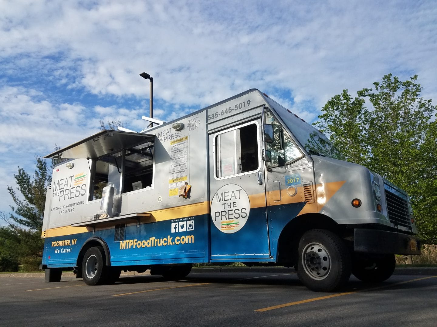 Meat the Press Food Truck Sandwiches & Melts Catering Services